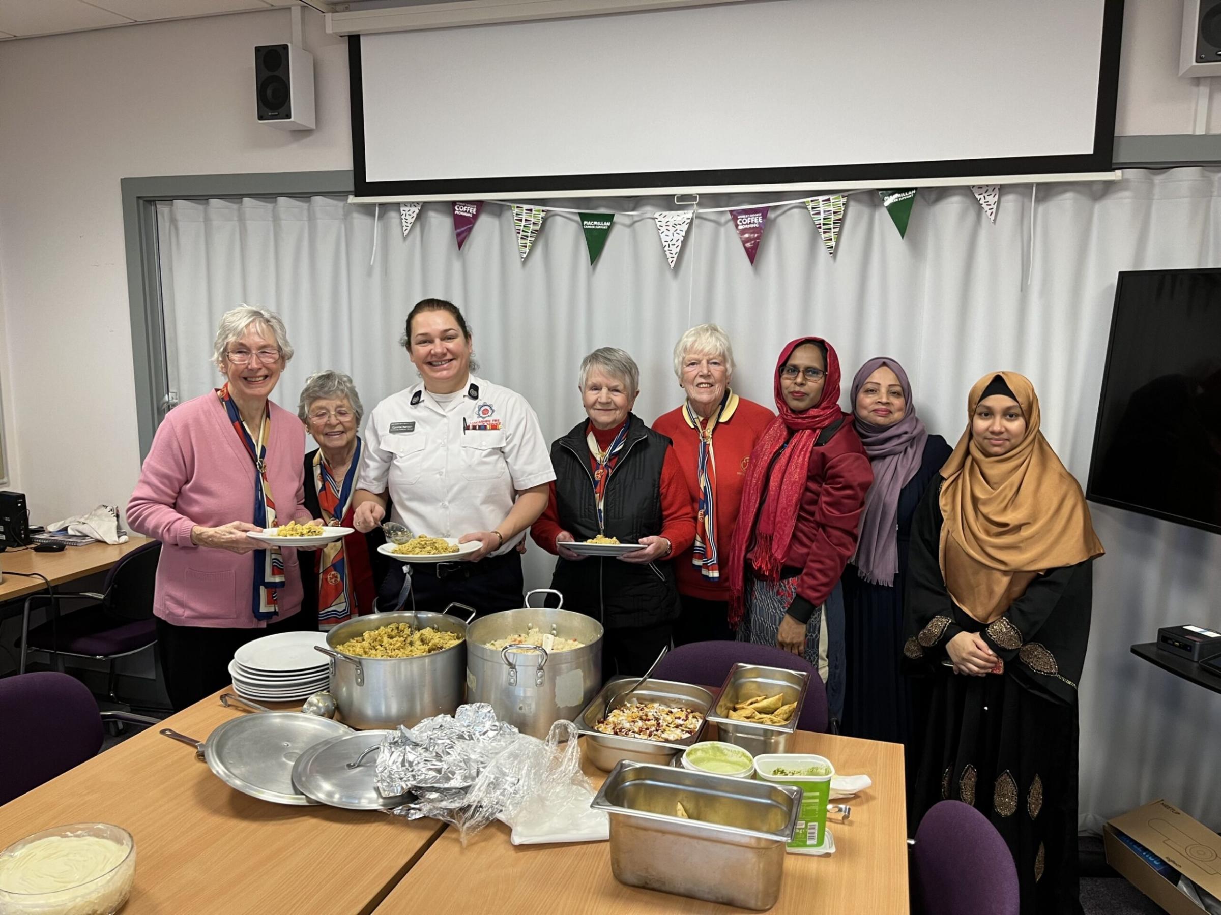 Cross-Cultural Event At Burnley Fire Station